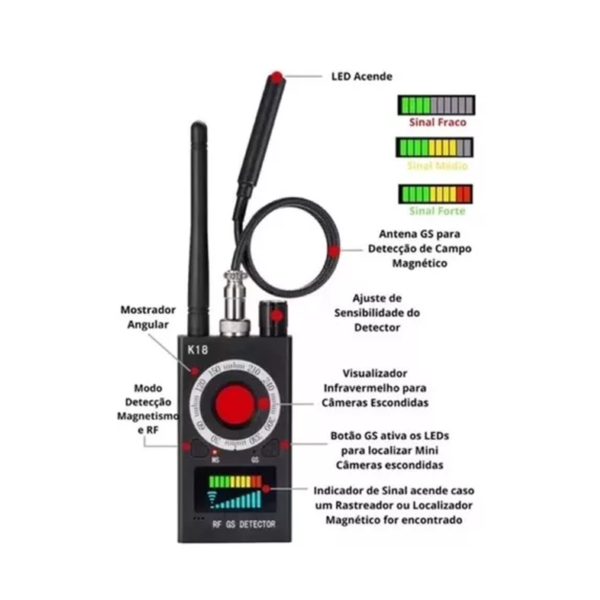 K18 Detector de Câmeras - Image 3